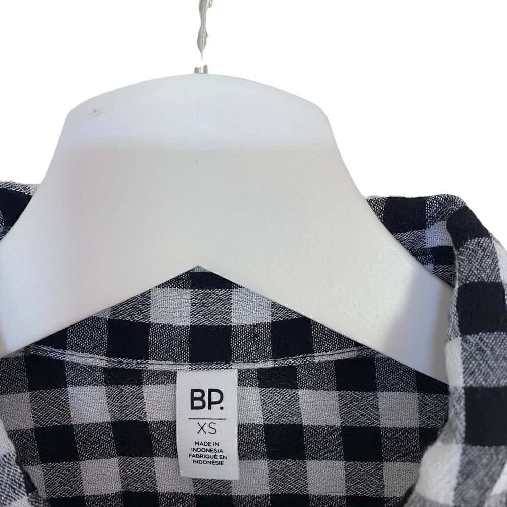 BP NOrdstrom buffalo plaid flannel button up long sleeve XS - Picture 2 of 4
